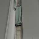 2Pcs Adjustable 23'4-26' Stove Gap Cover Range Gap Filler 316 Stainless Steel Counter Trim Kit Between Stove Edge and Counter Don't Melt Like Silicone Heat Resistant and Easy to Clean (Silver)