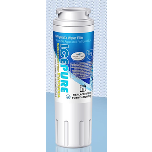 ICEPURE UKF8001 Compatible with Whirlpool EDR4RXD1, 4396395, Maytag UKF8001, UKF8001AXX, EveryDrop Refrigerator Water Filter 4, RFC0900A, UKF8001AXX-200, UKF8001P, 469006, PUR, Puriclean II, Pack of 2