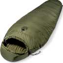 OneTigris Bushcrafters Sleeping Bags, Mummy Sleeping Bag for Camping Hiking Backpacking, Survival Gear (OD Green)