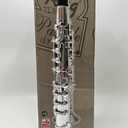 My First Toy Clarinet for Kids in Silver Finish with Standard Keys is a Great Learning Kid Toy Instrument and Teaching Tool for Children Ages 3+ BPA Free.