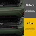 Rear Bumper Protector Compatible with Subaru Crosstrek 2024 2025 2026 Car Accessories ABS Plastic Material Matte Black Non-Slip Scratch-Resistant Trunk Door Protector
