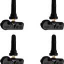 4Pcs Tire Pressure Sensor, 13598771 13598772 13586335 Programmed 315MHz (TPMS) Tire Pressure Monitoring System Sensor for 2004-2017Chevy/2007-2015GMC/ 2007-2014 Buick /2008-2009Hummer
