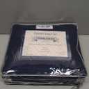 HOMEIDEAS Queen Size Bed Sheets - 6 Piece Set (Navy) - Extra Soft Brushed Microfiber 1800 Bedding Sheets, Deep Pocket, Wrinkle & Fade Free