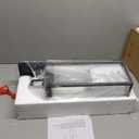 Dusk to Dawn Outdoor Wall Sconce Light, 20 Inch Tall Transitional Exterior Wall Lighting with Clear Glass, Anti-Rust Powder Coat Black Modern Outside Wall Lantern for Front Porch, DDRZ008M BK (Medium-1 Pack)