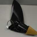 A-Premium Passenger Side Power Door Mirror - Compatible with Toyota Camry 2015 2016 2017 - Heated Manual Folding Black Outside Rear View Mirror