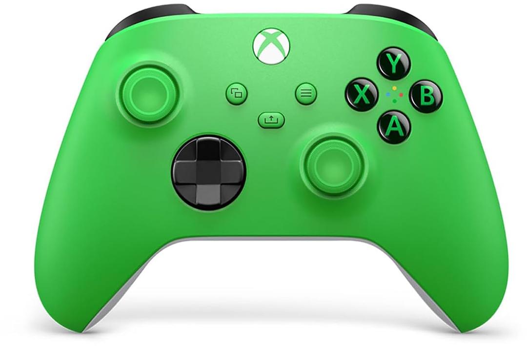 Xbox Wireless Gaming Controller | Velocity Green | Console, PC, & Android | Textured Grip | Wireless, Bluetooth, USB-C Connectivity