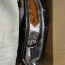 Duolctarms W/o Bulb Halogen Type Chrome Pair Projector Headlights Headlamps Assembly Compatible for 2010 2011 2012 Ford Taurus BG1Z13008B BG1Z13008A