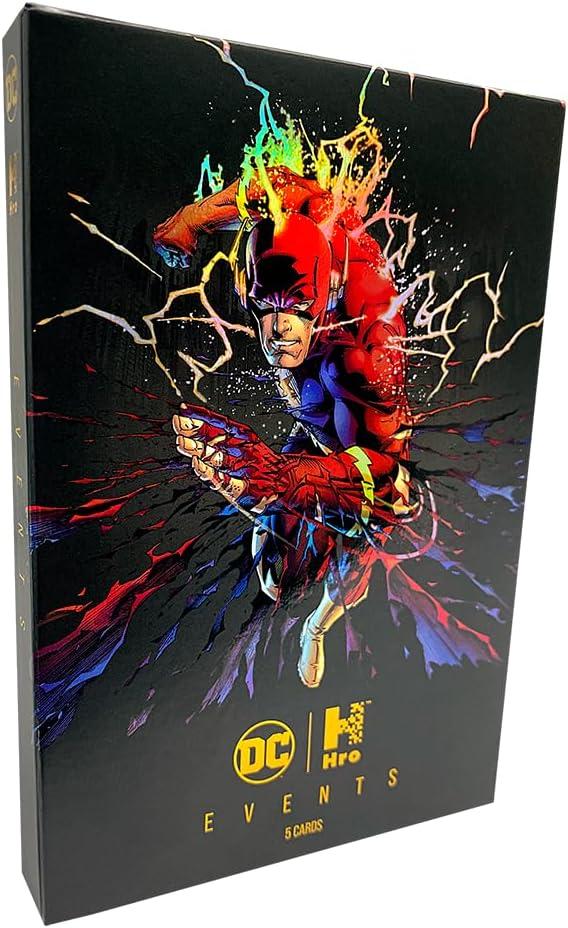 DC x Hro Limited-Edition Hybrid Events Collection Flowpack - DC Unlock The Multiverse, 5 Hybrid NFT Trading Cards