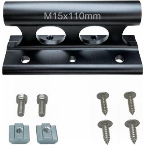 Bike Fork Mount Block for Car Rack Cross Bar Truck Bed Storage 9x100mm 15x110mm 15x100mm 12x100mm 15x150mm (M15x110)