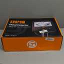 SUNPOW Metal Detector for Adults Professional - High Accuracy with 12" Waterproof Coil, 2x Backlit LCD Display, Advanced DSP Chip, 5 Modes, Adjustable Length (19"-59"), Sturdy Spiral Structure -OTMD14