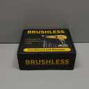 Cordless Leaf Blower for DeWALT 20V Battery,580000RPM Brushless Turbo Jet Blower with 3 Nozzles, Lightweight Handheld Blower for Patio, Lawn, Yard, Leaves, Dust, Garage & Snow Cleaning (No Battery) (Yellow)