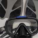 Ubekezele Snorkeling Gear for Adults Men Women,4 in 1 Snorkel Set with Panoramic View Diving Mask Anti-Fog Anti-Leak,Dry Top Snorkel,Fins and Travel Bag for Swimming,Snorkeling and Travel Diving, Size ML/XL 9-13