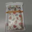 Clear Christmas Phone Case for Samsung S23 FE,Xmas Santa's Cookie Pattern Slim Fit Soft Protective Cute Cover Boys Girls Phone Case for Samsung S23 FE-Santa's Cookie