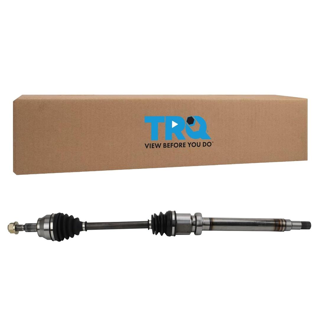 TRQ Front Right CV Axle Shaft Assembly Passenger Side Compatible with 2012-2018 Ford Focus
