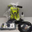 Power Washers Electric Powered 5000PSI-max 3.2GPM High Pressure Washer Car Cleaning Machine with Adjustable Spray Nozzle and Foam Cannon for Home Driveway Patio Deck, Light Yellow