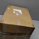 4 Tier Storage Bins with Lids, 23QT Stackable Closet Organizers and Storage with Wheels, Collapsible Storage Boxes, Foldable Plastic Storage Containers for Home,Office, Dorm Room-White