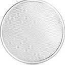 New Star Foodservice 50950 Restaurant-Grade Aluminum Pizza Baking Screen, Seamless, 12-Inch, Pack of 6 (Silver)