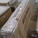 VECELO Twin Over Twin Bunk Bed with Trundle, Metal Bunkbeds with Ladder and Full-Length Guardrail, Noise Free, No Box Spring Needed, Black