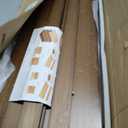 Wire Shelf Covers, Bamboo Wire Rack Covers (5PCS, 32" W x 12" D) Walnut