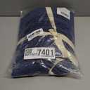 Organic Cotton Baby Blanket - 31.5 x 43.3 Inches, Soft Knitted Crib Blanket for Boys & Girls, Breathable Design (Blue)