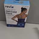 REVIX Ice Pack for Injuries Reusable Gel for Lower Back, Cold Packs for Back Shoulder, Elbow, Hip, Leg, Wrap Around Entire Knee, Soft Cold Compress,16  9" Navy
