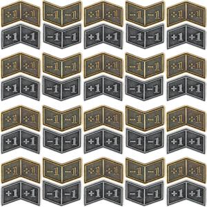 40 PCS Metal Buff MTG Counters Tokens Plus +1/+1 Life Token Dice Counters for MTG Magic Card Gaming Accessories