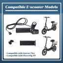 E-Scooter 36V Throttle Replacement for Gotrax Flex for Hoverfly Z5, w/Display Light Switch Lock 2 Keys Twist Accelerator Handle Grip 6-Pin, 3.54 Inches X 6.69 Inches
