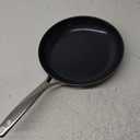 Blue Diamond 8 Inch Nonstick Frying Pan, PFAS Free Ceramic Egg and Omelette Pan, Diamond Infused Nonstick Skillet, Dishwasher & Oven Safe, Durable, Non Toxic, Metal Utensil Safe, Blue