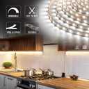 Armacost Lighting RibbonFlex Pro 12V White LED Strip Lights 60 LED/m, 4000K, 8.2 ft 152210