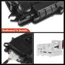 A-Premium Trunk Lock Actuator Compatible with BMW F25 Series X3 28i/35i 2011-2017, Sport Utility, Rear Tailgate, Replace# 51247249578, V20850128, Actuator Only