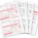 1099 MISC and NEC Forms 2022 Laser Forms IRS Approved Designed for QuickBooks and Accounting Software 4 Part Tax Forms Kit, 50 Vendor (25 MISC - 25 NEC)
