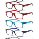 NORPERWIS Reading Glasses 6 Pairs Quality Readers Spring Hinge Glasses for Reading for Men and Women (6 Pack Mix Color -3, 1.00)
Amazon's Choice