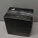 Hioasis 60pcs Blue Plastic Plates - Blue and Gold Disposable Dinnerware with Gold Rim, Heavy-duty, 7.5 inch, Dessert Plates for Party & Christmas