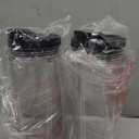 32OZ Replacement Cups Compatible with Ninja Nutri BN401, SS101, BN400, BN800, BN801, SS351, SS151 TWISTi DUO Blender, with Upgraded Sip and Seal Lids- Convenient to Drink Directly (2 Pack)