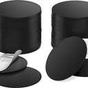 30 Pieces NFC Tags Black NTAG215 NFC 215 Tags NFC Coins Cards Black NFC Stickers Round 13.56MHz NFC Chip with Adhesive Back, Compatible with TagMo and NFC Enabled Phones (25mm - 30 pcs)