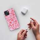 Case for iPhone 16 Pro Max,Frosted Case for Women Girls,Drop Scratch Protective Cover-Sea Life Ocean Shark Marine Pink