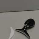 Red Light Therapy for Face and Neck, 7 Color Light Based Face Massager Tool, Portable Skin Care Tool for Firming, Tightening and Lifting (Glossy Black)