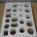 RUCKACE Bud Vases in Bulk 22 Gold Glass Small Vases Flower Vase for Centerpiece Table Wedding Decorations Home Decor Party