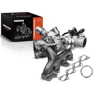 A-Premium Complete Turbo Turbocharger with Gasket Kit Compatible with Chevy Chevrolet Cruze 2011-2015 & Sonic 2012-2020 & Trax 2013-2021 & Buick Encore 2013-2021 1.4L Replace# 55565353