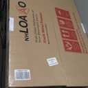 LOAAO Black Metal Framed Bathroom Mirror for Wall, 22X30 Inch Rounded Rectangle Mirror, Matte Black Bathroom Vanity Mirror Farmhouse, Anti-Rust, Hangs Horizontally or Vertically