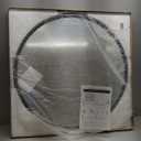 Growsun 30'' Black Round Mirror, Circle Wall Mirror for Bathroom Vanity, Entryway Living Room with Metal Frame for Home Decor