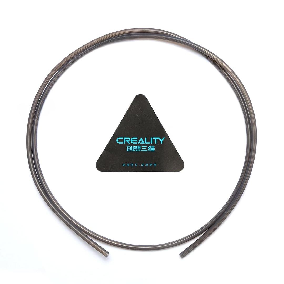 Creality PTFE Teflon Tube 1M, Upgrade Low-Resistance Star-Shaped Inner Channel Design Reduces Resistance by 30%, Support 260°C High Temperatures Printing, Precision Performance in Multicolor Printing