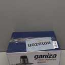 GANIZA Food Processors, Electric Food Chopper with Meat Grinder & Vegetable Chopper - 2 Bowls (8 Cup+8 Cup) with Powerful 450W Copper Motor - Includes 2 Sets of Bi-Level Blades for Fruits/Meat/Nuts (Black)