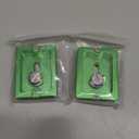 Frienda 2 Pieces Metal Quick Release Plate with 1/ 4''-20 Camera Screw Tripod Mount Plate Fits Standard for DSLR Camera Tripod Ball Head (Green, Pu50)