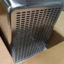 Stainless Steel Sifting Cat Litter Box for Clumping Clay (19.5" L x 13.6" W x 8" H)