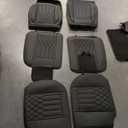 Fit for Equinox Car Seat Covers Compatible with Chevrolet/Chevy Equinox 2011-2025 2026 Waterproof &Breathable Leather Seat Cushions Protector, Airbag Compatible, Full Set 5 Seats(Black)