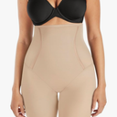 Maidenform Women's Shapewear High-Waist Thigh Slimmer, Tummy Control Thigh Slimmer, Firm Control Shapewear for Women, Size M