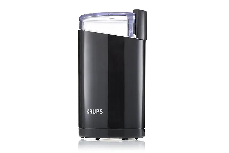 KRUPS Precision Electric Coffee Grinders: 3 oz Capacity, 200W Motor, Stainless Steel Blades for Uniform Grinding of Coffee Beans, Herbs, Nuts, and Spice Grinder, Black 