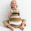 Bouncee Kids Balance Stones - 6 Pack Sensory Stepping Stones Toy Helps Toddler Balance