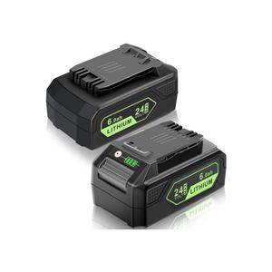 24V Battery Replacement for Greenworks: 24 Volt Lithium Lawn Mower Battery 29842 29852 LB24A020 for Greenworks 24V Trimmer Weed Blower - 6.0Ah
